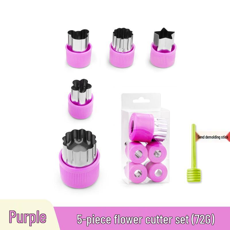 Stainless Steel Butterfly Noodle & Vegetable Cutter, Cartoon Cookie Mold