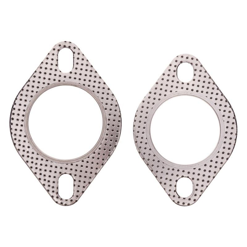 1Pcs 2-Bolt Hole 2.0'' Inch High Temperature Exhaust Gasket Turbo Flange 53mm Reinforced Car Accessories