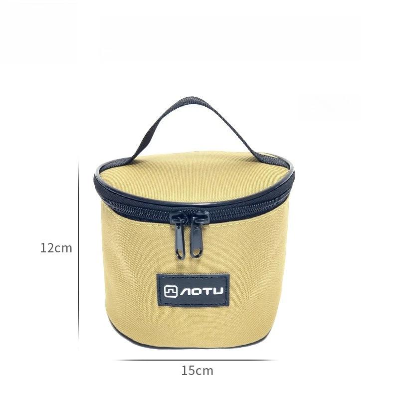 1 PCS Large Capacity Outdoor Picnic Camping Bag, Foldable Portable Cooking Utensil Storage Bag, Lightweight And Multifunctional