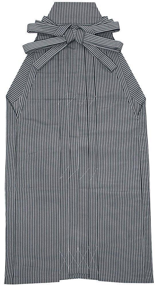 Washable Hakama for Horse Fine [Kyoetsu] Riding, Stripes, Men's (SS, Black)