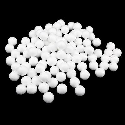 100pcs White Modelling Craft Polystyrene Foam Balls  27mm