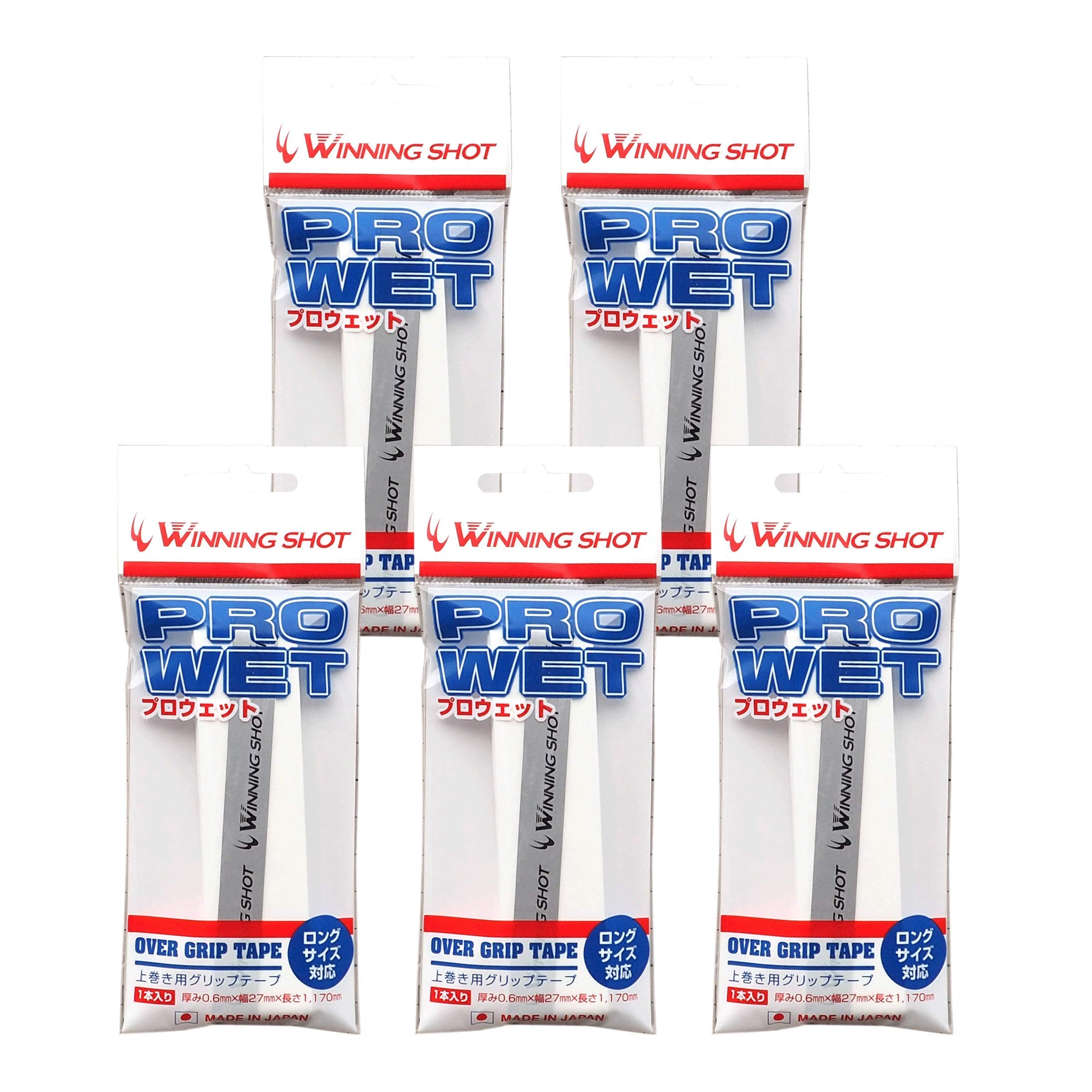 

WINNINGSHOT Pro Wet Wet Grip Tape (5-Pack) (White) белый