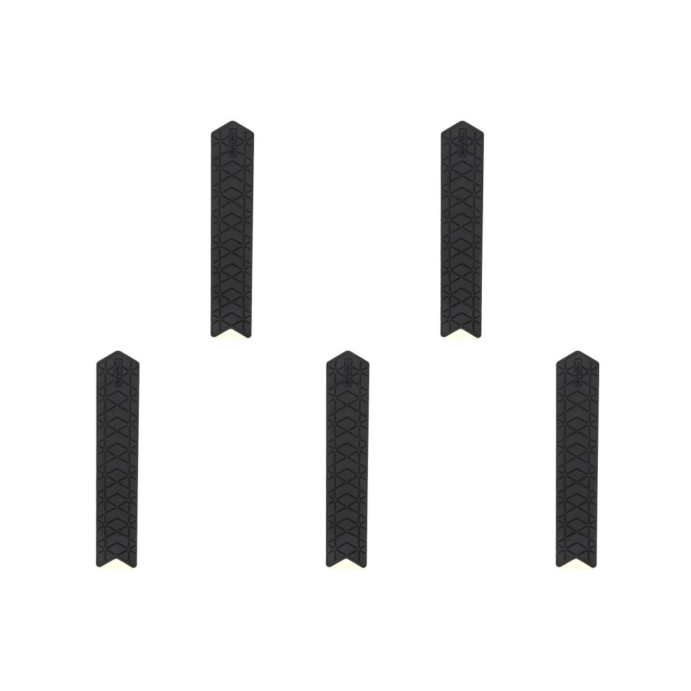 1-5PCS MTB Road Bike Chainstay Airbag Protector Pad Silicone Chain Stay Guard Frame Downtube Protective Sticker Anti Chain Knock