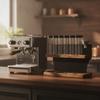 Coffee Bean Storage Rack Single-Dose Organizer Visible for Baristas
