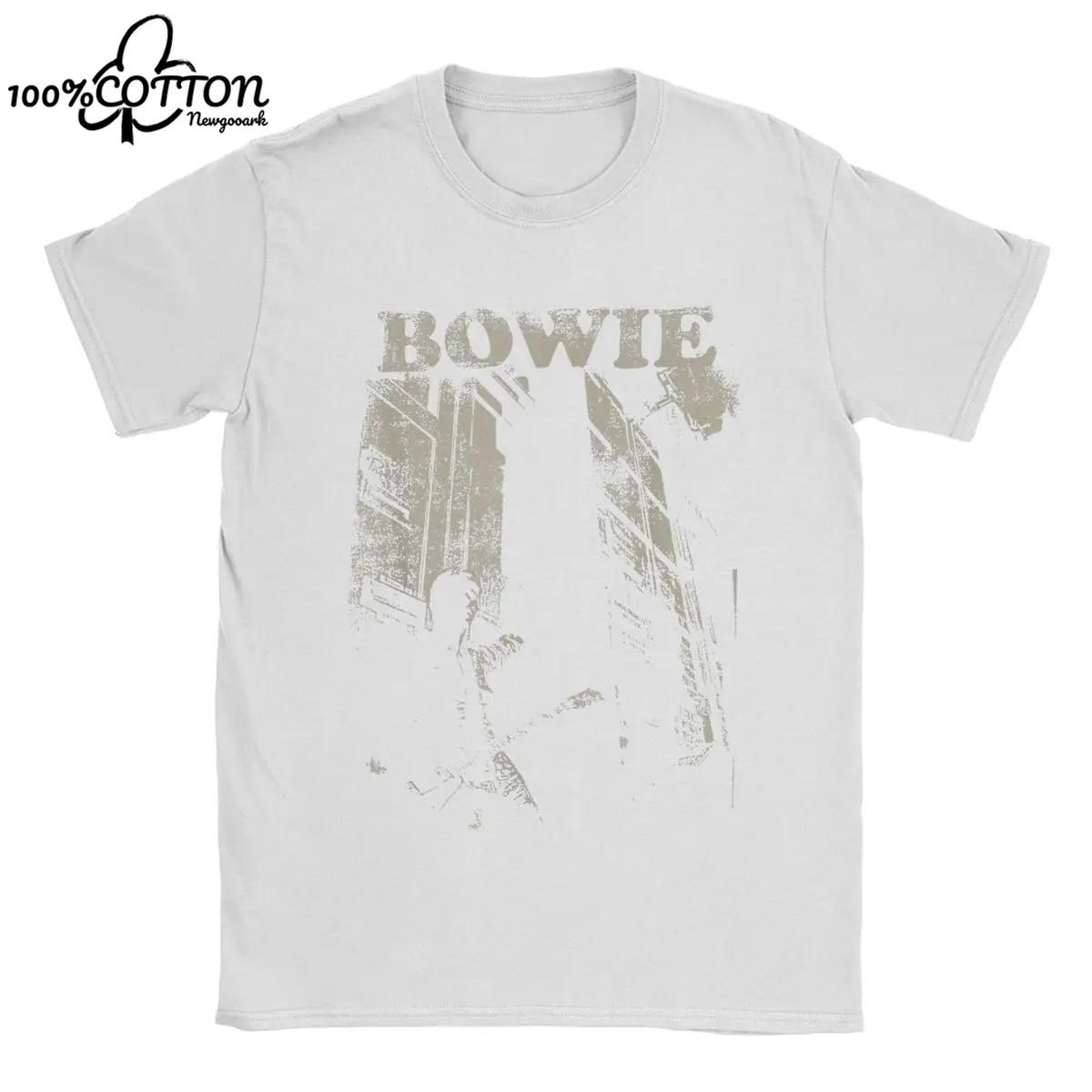 

LE Stack Дэвид Боуи Футболки Стритвир Мужские Женские Мода Короткий Рукав Хлопок Унисекс Универсальный Харадзюку Повседневные S