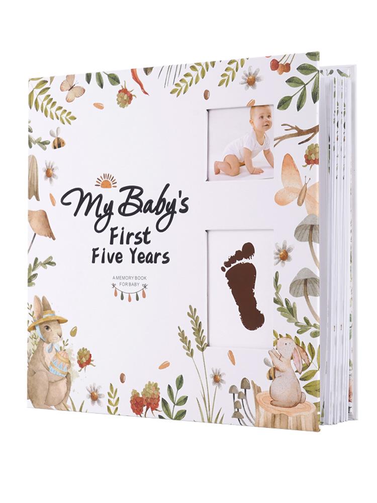 

Kid Scrapbook Diy Photo Album 248Pages Soft Padded Paper Cute Album Scrapbooking Papel Baby Growth Record Christmas Gift