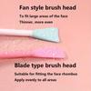 1Pcs Facial Cleansing Brushes Includes a Dual-Headed Brush for Facial Cleansing And a Nose Brush. A Multifunctional Dual-Headed Brush