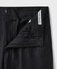 Beulaendideu Essential Wide Slacks [Charcoal Stripe]