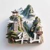 China Souvenirs Beijing Metal Fridge Magnets Shanghai Lijiang Shangri-La Shenyang Huashan Jingdezhen Guilin Fridge Stickers
