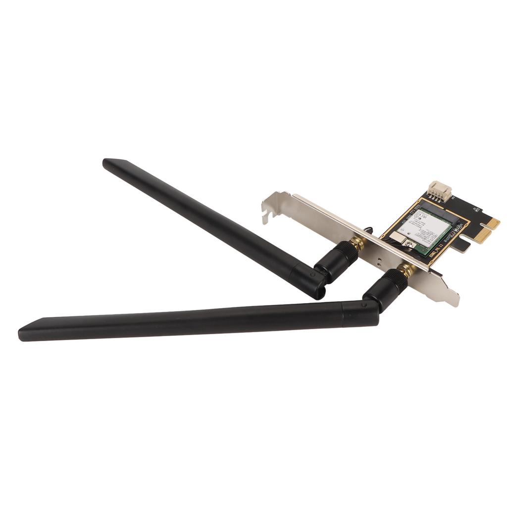 BE200NGW WiFi 7 Card 2.4G 5G 6G Bluetooth 5.4 8774Mbps PCIe X1 Wireless Network Adapter Card for Windows 10 11 PC