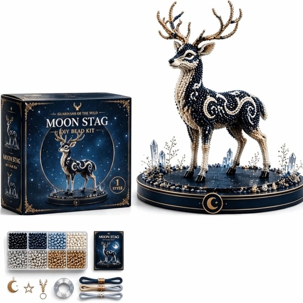 3D Design Animal Guardian Beading Kit Animal Shape Bead Craft Set  For Adults & Kids