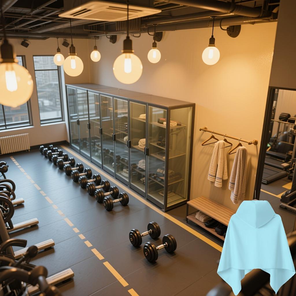 Accappatoio con Cappuccio per Asciugamano da Bagno, Morbido, Altamente Assorbente, Leggero, Antivento, Design Traspirante, Attrezzatura e Accessori per il Campeggio, Accessori per la Palestra,
