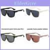 Modern Oversized Fullframe Sunglasses With Pc Material For Casual Outdoor Activities