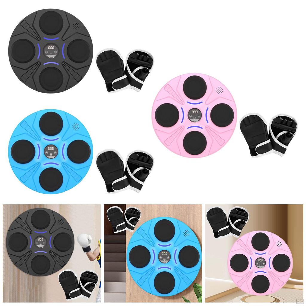 Electronic Boxing Machine Punch Music Wall Target for Sanda