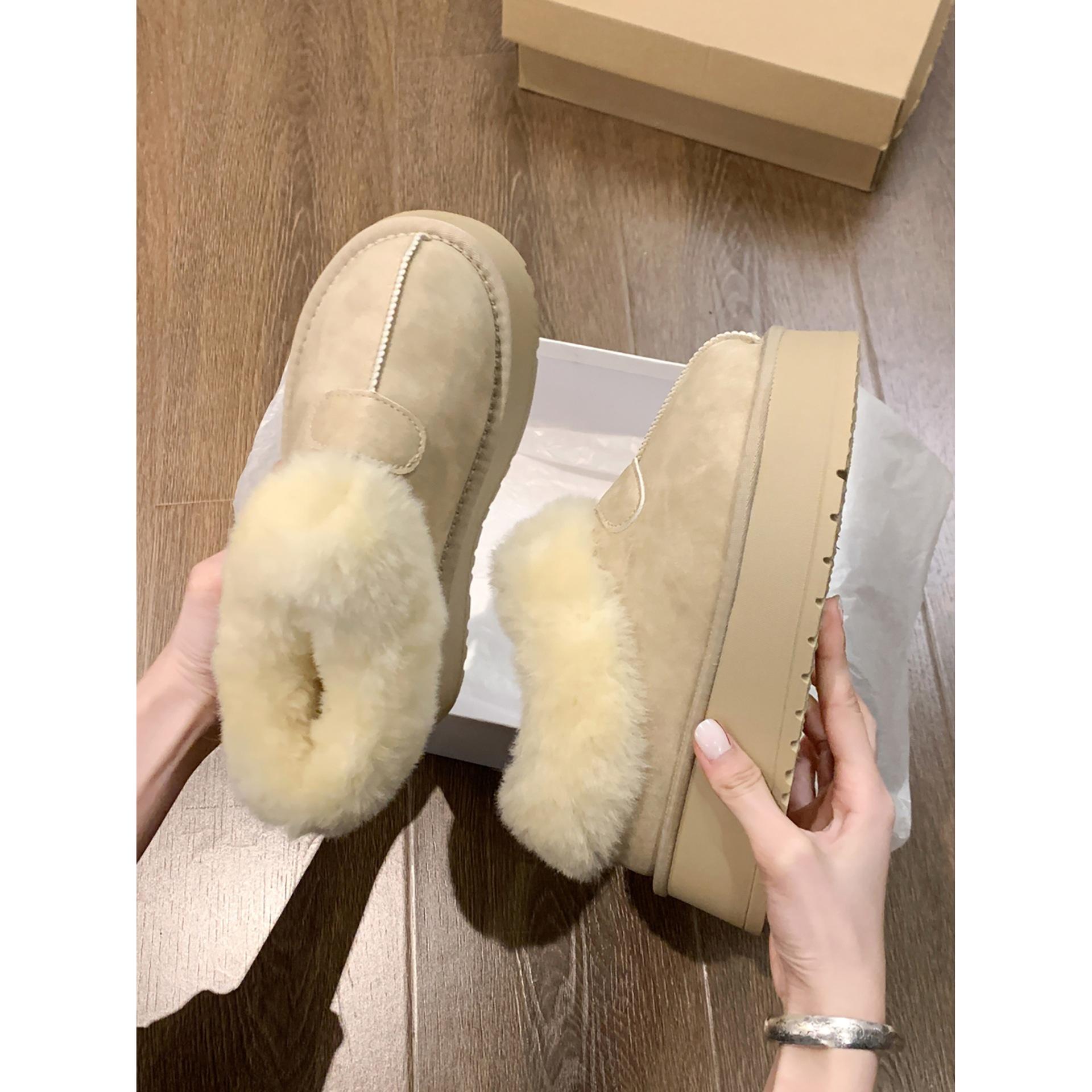 

Northeast non-slip velvet thickened thick-soled snow boots women s warm outer wear thermal cotton shoes 40 малиновий