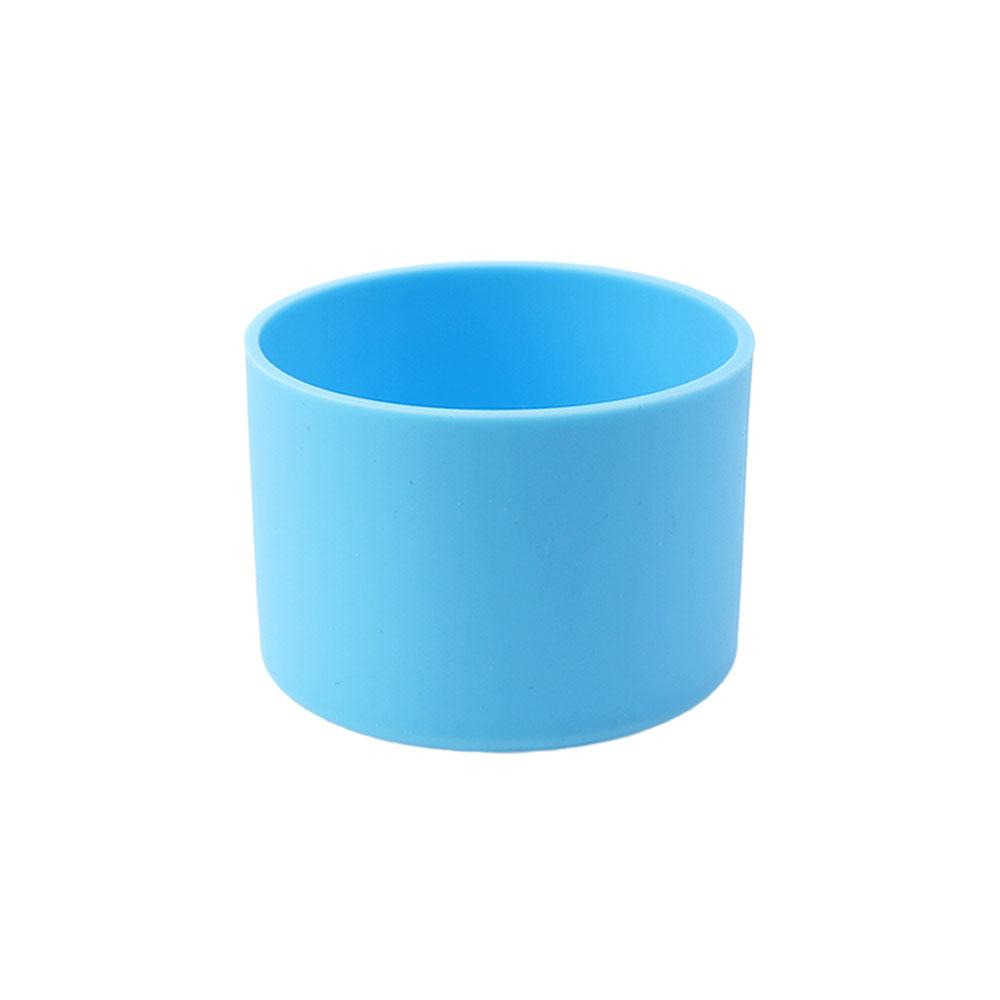 18 Colors 6.5CM Silicone Heat Insulation Bottom Cover 65MM Cup Bottom Cover Anti Slip Sleeve Sheath Coasters Bottom Ring