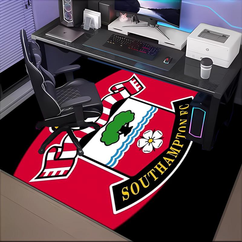 Fc Crest Design Printed Office Carpet Chair Cushion Entryway Rug, Rugs for Living Room, Bedroom Christmas gifts