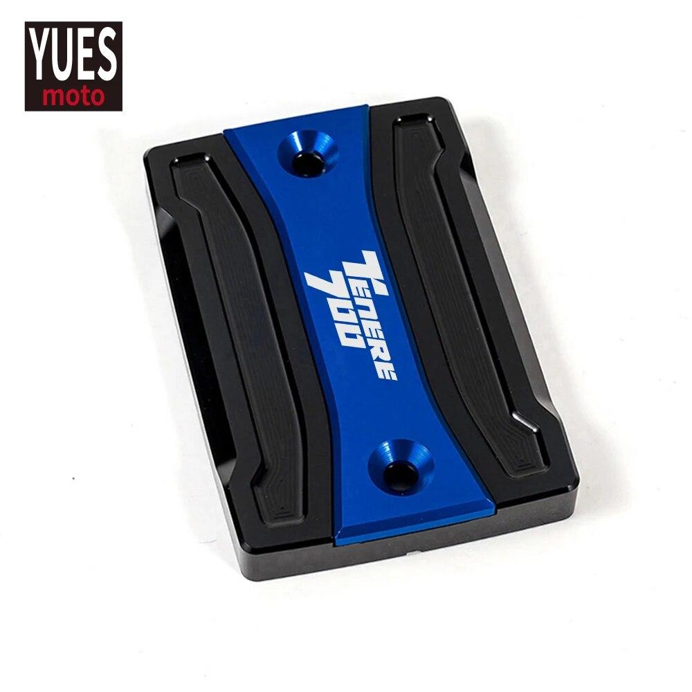 Motorcycle Accessories CNC Rear & Front Brake Fluid Reservoir Cap Cylinder Cove For YAMAHA TENERE 700 - XTZ 700