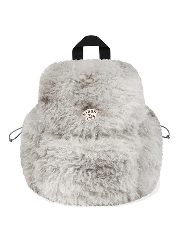 Kirsh Cherry Fur Mini Backpack [Light Grey]
