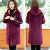 Coat Elderly Women Thickened Padded Jacket Autumn