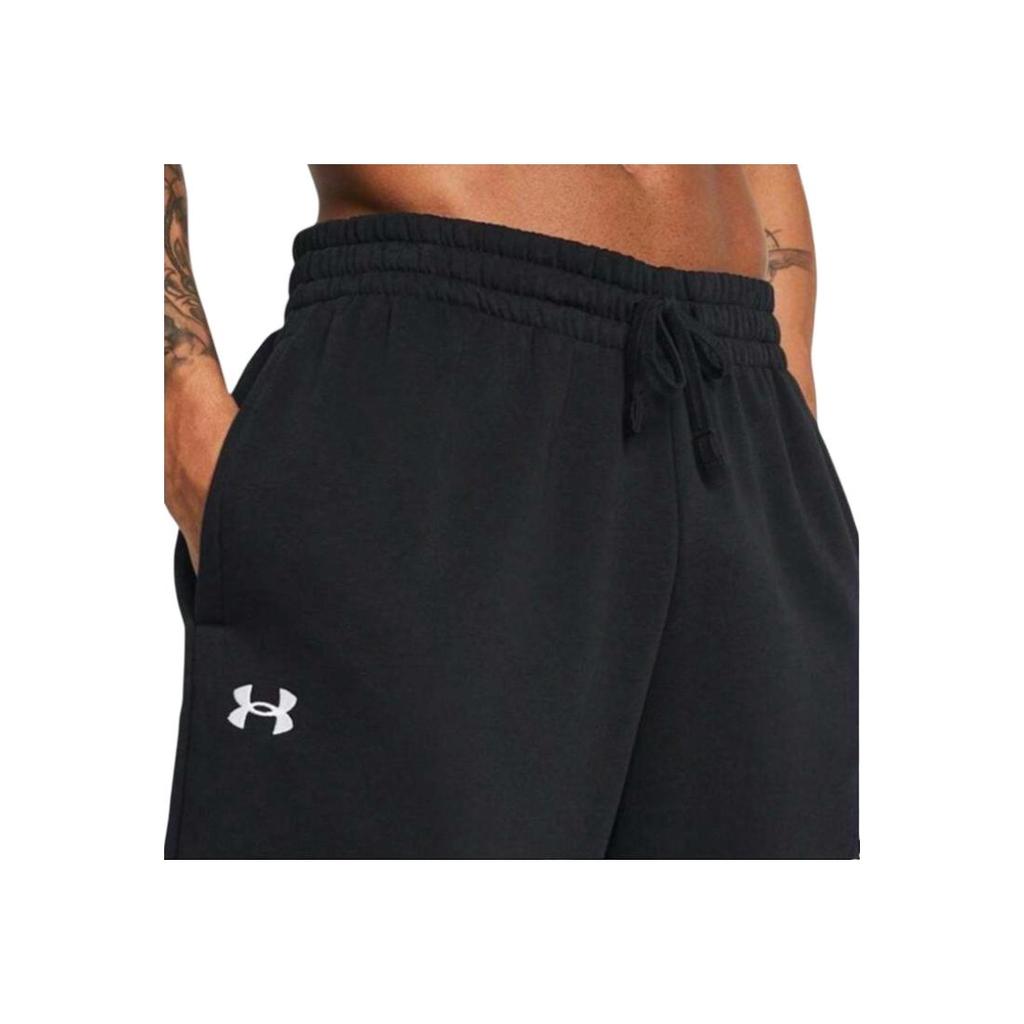 Under Armour Φλις Ριπ Φόρμα Μόδας Άνετη Μαλακή Φιλική προς το Δέρμα Καθημερινό Παντελόνι Ανδρικό Κάτω Μέρος Μαύρο 1383097-001
