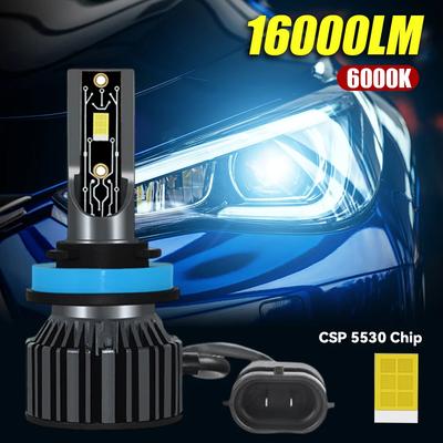 1PC Car Lights Canbus H4 LED H7 16000LM H11 LED Lamp for Car Headlight Bulbs H1 H3 H9 9005 9006 HB3 HB4 5202 9007 H13 Fog 12V