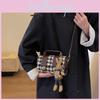 2023 New Fashion Woolen Single Shoulder Diagonal Crossbody Bag Stylish Texture Small Bag