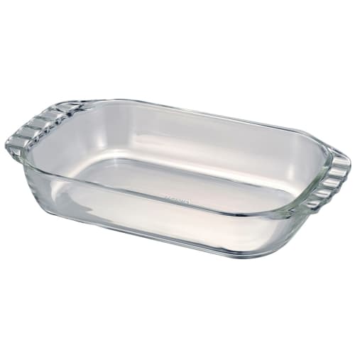 HARIO Made In Japan Heat-resistant Glass Toaster Dish 900ml BUONO Kitchen HTZ-90-BK Set of 3 Clear