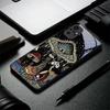 Mystic Evil Eye Mushroom Black Glass Phone Case For Redmi Note 13 Pro+ 14 Pro 8 9 9S 12S 10 Pro 11 12 A3 12 13 K60Ultra 14 Cover