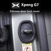 For XPeng G7 Xiaopeng G7 Door Lock Protective Cover Silicone Door Lock Buckle Cover Shock Absorption Cushion G7 Modification