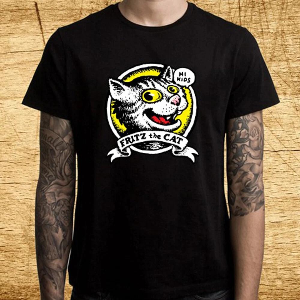 Men s and Women s T-shirts Fritz The Cat Hi Kids Cartoon XXXXL