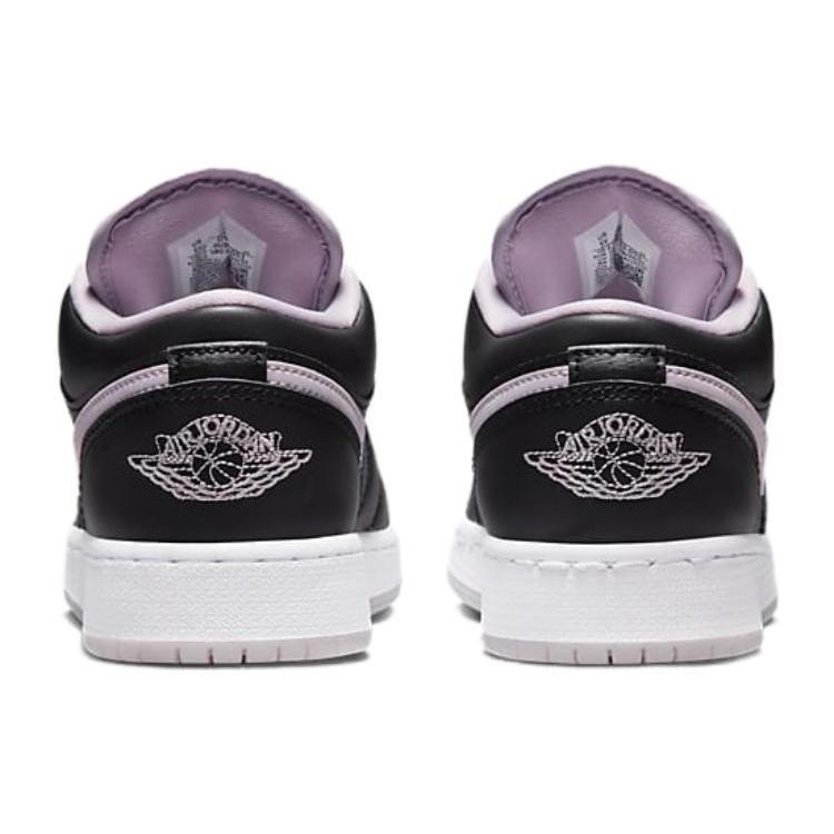 New Jordan 1 Low SE Black Iced Lilac GS DV1333-051