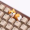 ESC ABS Keycaps Corgis Butt 3D Animal Keycaps for Mechanical Keyboards Enthusiasts