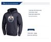 Individuell anpassbarer NHL Oil Kings Übergrößen Hockeytrikot Hoodie für Herren