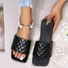 Slippers Female Summer Outer Wear Ins Tide 2025 New Fairy Style Gentle French Design Sense Flat Bottom Large Size One-word