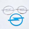 145mm 3D ABS Black/Silver Car Front Grille Hood Bonnet Emblem Rear Trunk Badge Logo Sticker For Opel Astra Insignia Corsa Zafira