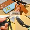 Fashion 26 Letters Key Chain Pu Leather Alphabet Letter Keyring Car Key Accessories Business Key Holder Women Bag Pendant Decor