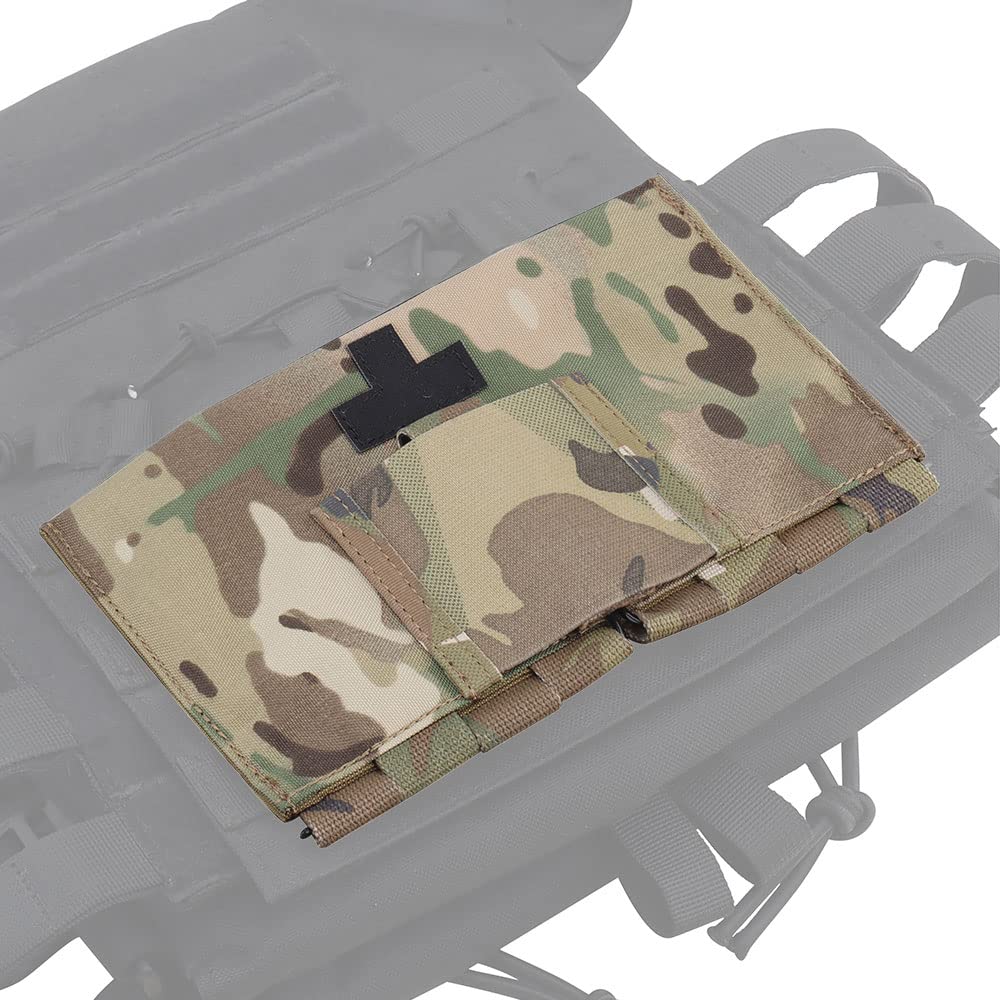 PHOENIX IKKI Quick-Release Portable MOLLE Compatible First Aid Tactical Medical Emergency Care Pouch CP Camouflage