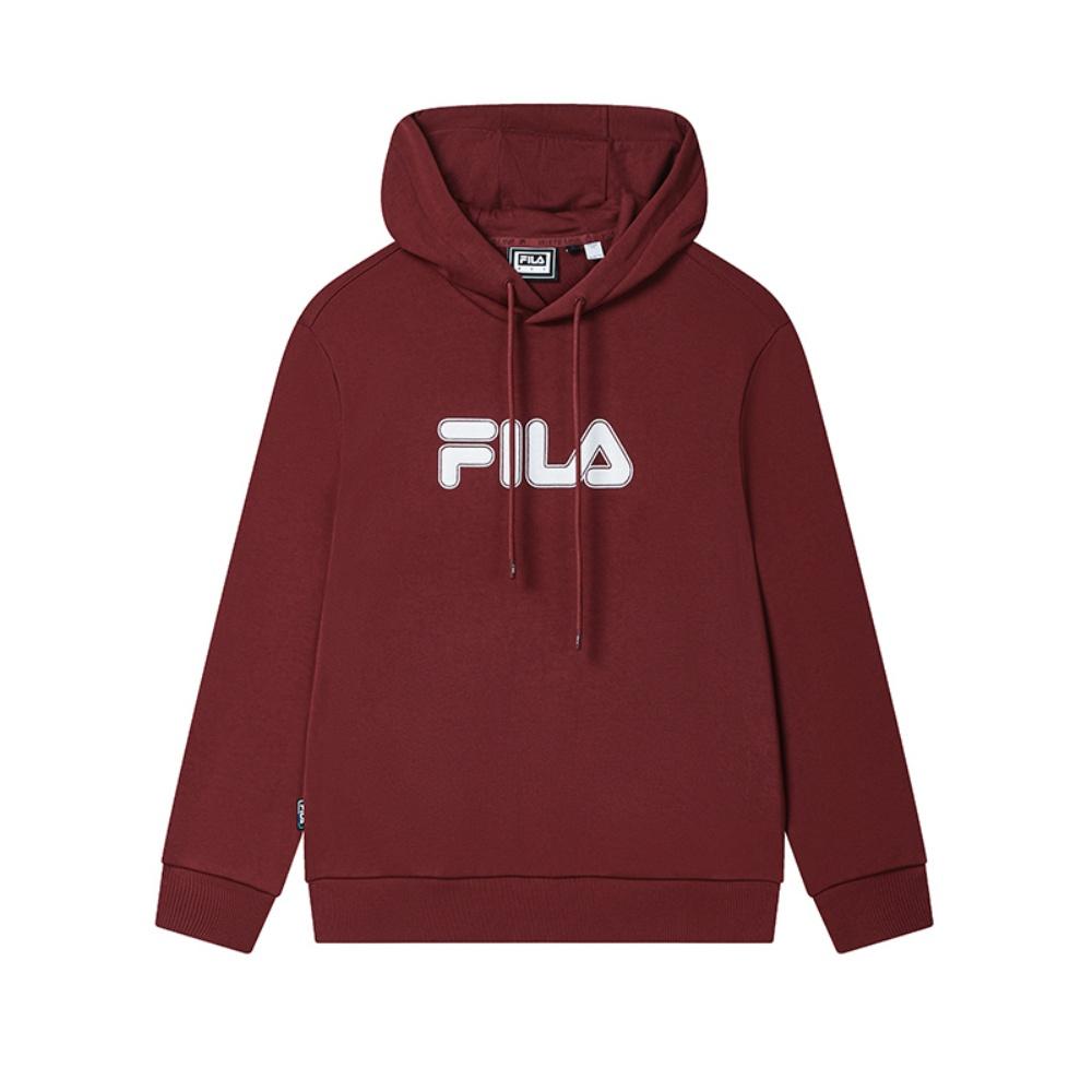 FILA ORIGINALE Sweatshirt Unisex Dark Umber Burgundy F51U539203F-WI 180/100A/XL