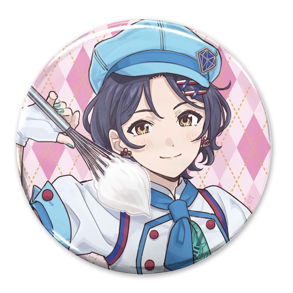 2D Cospa Girls Band Cry Original Illustration Nana 65mm Can Badge Pastry Chef [Official] Ver.