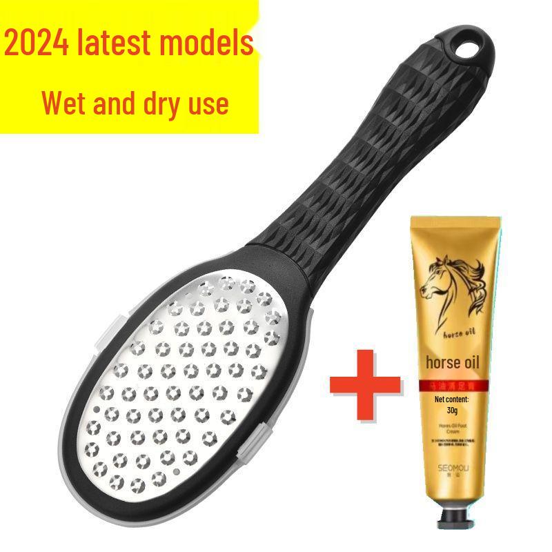 German Pedicure Callus Remover: Foot Grinder, File, and Scraper for Thick Skin.