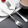 NHZHIW Stainless Steel Small Fruit Fork