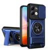 KEYSION Magnetic Phone Case for Xiaomi Redmi 17 4G 5G Slide Camera Protection Upright Kickstand 360° Ring Shockproof Back Cover