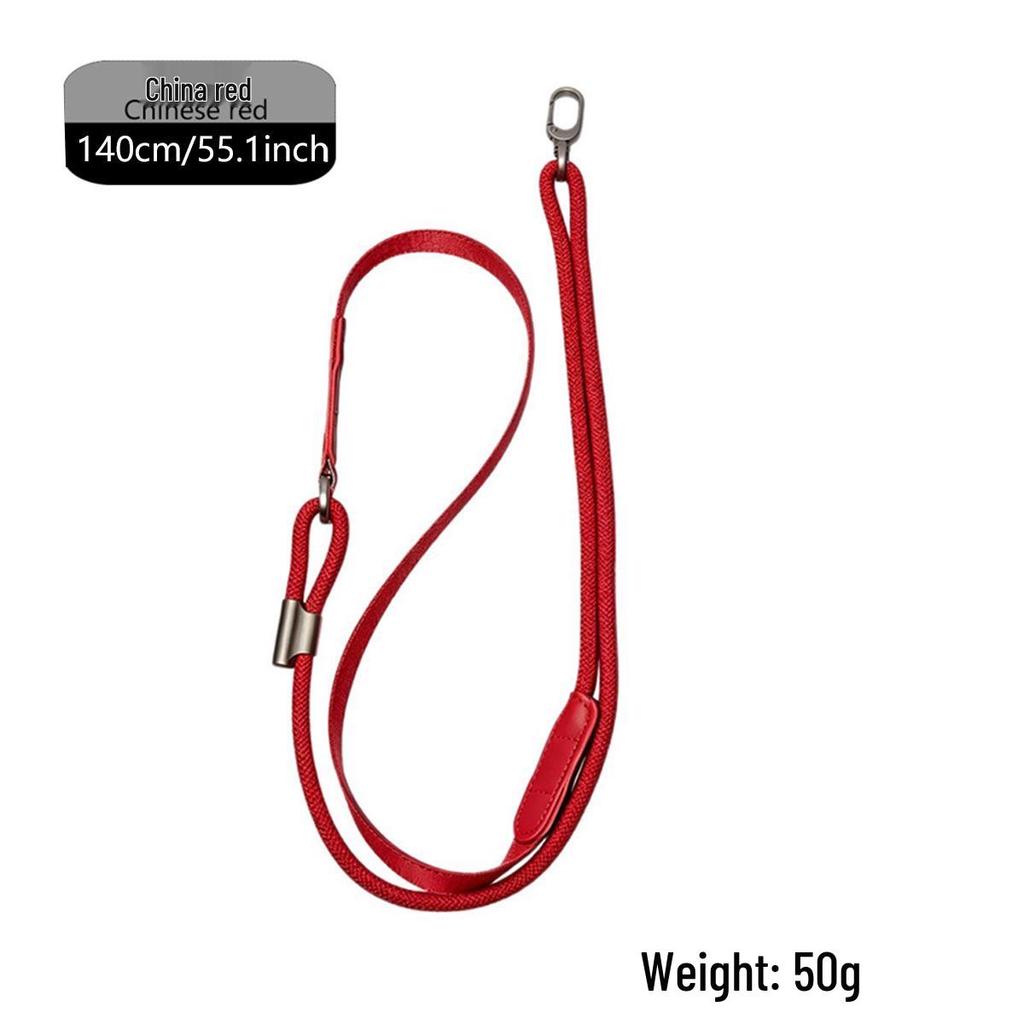 7mm Flat Strap Adjustable Crossbody Lanyard for Mobile Phones - Anti-Lost & Anti-Theft, High-End Universal Outdoor Use