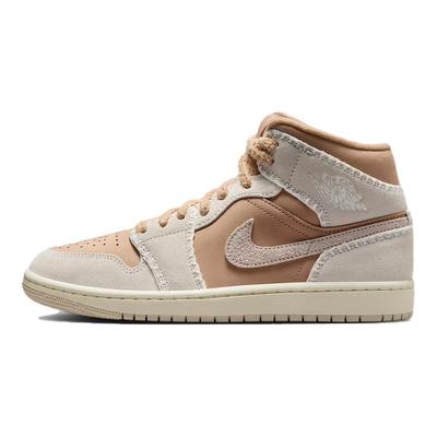 Sneakers da Donna Air 1 Mid Hemp Crema Vela Marrone Chiaro-Legno HV4269-200