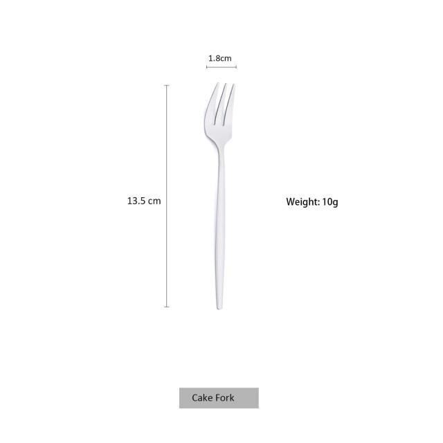 1 stk Sølvbestikk Kjøkken Servise Restaurant Bestikk Western Servise Steak Kniv Gaffel Skje Dessert Sølvtøy