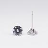 925 Sterling Silver Zircon Birthstone Earrings for Women – Simple Crystal Design