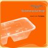 WS Disposable Food Grade 750ml Two-Compartment Meal Boxes