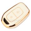 Jingyuqin 10pcs 2 Buttons Flexible TPU Remote Car Key Cover Case For Renault Kwid Traffic Dacia Symbol Sandero Logan Duster