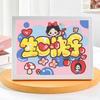 Kuromi Cartoon Diamond Painting Kit: Peace & Joy DIY Gift for Students and Kids.